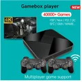 Console de jeu vidéo Android TV Box 4K PS1 N64 PSP plus de 40000 jeux rétro lecteur prise en