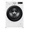 LG Waschmaschine mit 11 kg Kapazität | Energieeffizienzklasse A | 1350 U./Min. | Weiß mit schwarzem Bullaugenring | F4WR4016