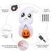 5FT Tall Halloween Inflatable Cute Ghost for Home Yard Garden Lawn Party Holiday Decor