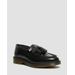 Adrian Smooth Leather Tassel Loafers - Black - Dr. Martens Slip-Ons