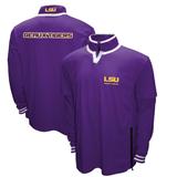 Men's Franchise Club Purple LSU Tigers 3-in-1 Double-Down T-Shirt & Quarter-Zip Pullover Set