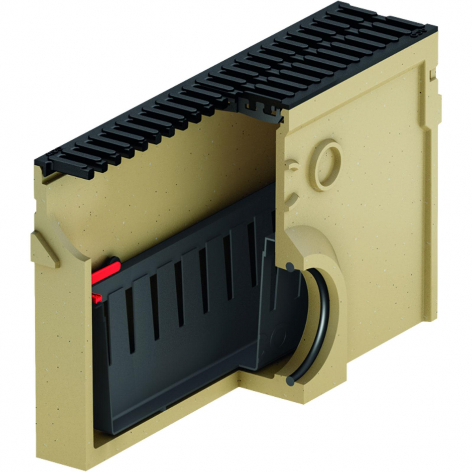 ACO Self Euroline 2.0 Einlaufkasten für Linienentwässerung, Gusseisenrost Image