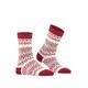 Falke Christmas Eve Socks Colour: Red, Size: Shoe Size UK 5.5-8/ EU 39