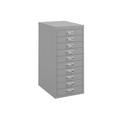 Bisley Soho Office Multidrawers, 10 Drawer - 28wx38dx59h (cm), Grey