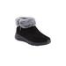 Women's The On the Go Joy Savvy Bootie by Skechers in Black Medium (Size 9 M)