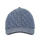 Burberry TB Monogram Baseball Cap Blue