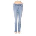 Hollister Jeggings - Mid/Reg Rise: Blue Bottoms - Women's Size 26 - Light Wash