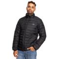 Daunenjacke QUIKSILVER "Scaly" Gr. S, schwarz (black) Herren Jacken Übergangsjacken