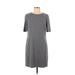 London Times Cocktail Dress: Gray Dresses - Women's Size 6