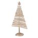 Park Hill Rustic Teak Wood Christmas Tree, 50 in. Wood in Brown | 50 H x 31.75 W x 12.5 D in | Wayfair XAB30203