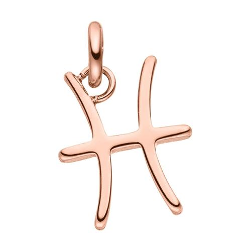 Purelei Sternzeichen-Kettenanhänger Fische Sternzeichen Anhänger in elegantem Design Rosegold Damen Image