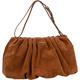 Mandarina Duck - Beuteltasche Velvet Plisse Hobo KKT01 Umhängetaschen Hellbraun Damen