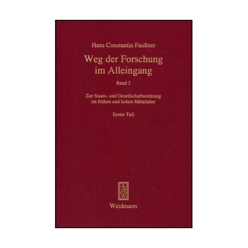 Weg der Forschung im Alleingang – Hans Constantin Faussner