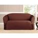 Microsuede Slipcover Furniture Protector Loveseat Cover