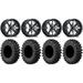 ITP Cyclone 15 Wheels Machined 32 MotoRavage XL Tires Can-Am Maverick X3 / Honda Pioneer 1000 / Talon