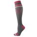 TMOYZQ Compression Socks for Women and Men Pink Ribbon Knee High Wide Calf Socks Compression Stockings for Running Athletic Nursing Travel Breast Cancer Awareness Clearance