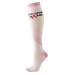 TMOYZQ Compression Socks for Women and Men Pink Ribbon Knee High Wide Calf Socks Compression Stockings for Running Athletic Nursing Travel Breast Cancer Awareness Clearance