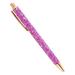 Wiueurtly Press The Beating Pen Spots Rhinestone Foreskin Press The Pen Girl Student Stationery Ballpoint Pen Multi Color Press Pen 1ML