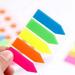 100 Sheets Arrow Shape Fluorescent paper Self Adhesive Memo Pad Sticky Notes