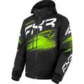 FXR Mens Boost FX 2-in-1 Snowmobile Jacket F.A.S.T. 3.0 HydrX Pro Black Lime - XX-Large 240026-1070-19