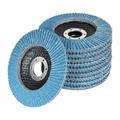 ALL-CARB 100-Pack Flap Discs Grinding Wheel 40 Grit 4-1/2 x 7/8 Flap Disc Angle Grinder Sanding Disc Zirconia Abrasive Grinding Type 29 Zirconia Grinding Wheel Angle Grinder Abrasive Sanding Disc