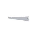 8 Inch Metal Shelf Bracket For Slotted Standard - Â½ Inch Slots 1 Inch On Center - Pack Of 6