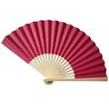 Chinese Style Hand Held Fan Bamboo Paper Folding Fan Party Wedding Decor Wall Mount Outdoor Fan Oscillating Bedroom Fan Mobile Phone Clip Fan Rechargeable Clip on Fan Camping Bed for Kids Indoor