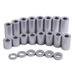 Aluminum Spacer 1-1/8 OD X 3/4 ID X Choose Your Length Round Spacer Unthreaded Standoff Bushing Plain Finish Fits Screws Bolts 3/4 Or /M19 By Metal Spacers Online (11/16 Length 2 Pack)