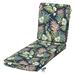 Arden Selections Modern Outdoor Chaise Cushion 21 x 46 Simone Blue Tropical