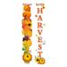 Thanksgiving Banner outdoor flag outdoor signs 300D Oxford cloth Fall Decoration Harvest Fall Porch Welcome Sign Banner Happy Fall Y all Maple Autumn Sign Pumpkin for Maple Garden Yard Wall Decor