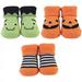 Hudson Baby Infant Boy Socks Boxed Giftset Pumpkin Monster One Size