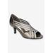 Women's Oceana Pump by Easy Street in Pewter Metallic (Size 7 1/2 M)