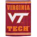 Virginia Tech Hokies 28" x 44" Double-Sided Embossed Suede House Flag