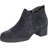 Ankleboots WALDLÄUFER "H-NADJA", Damen, Gr. 5,5 (38,5), blau (nachtblau), Veloursleder, elegant, Schuhe, mit Reißverschluss, H-Weite