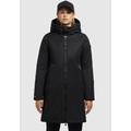 Wintermantel KHUJO "LISAD" Gr. M (38), schwarz (black) Damen Mäntel Wintermäntel