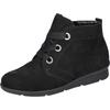 Schnürboots WALDLÄUFER "K-INGA", Damen, Gr. 8 (42), schwarz, Nubukleder, klassisch, Schuhe, Stiefelette, Bequemschuh in Komfortweite K = extraweit
