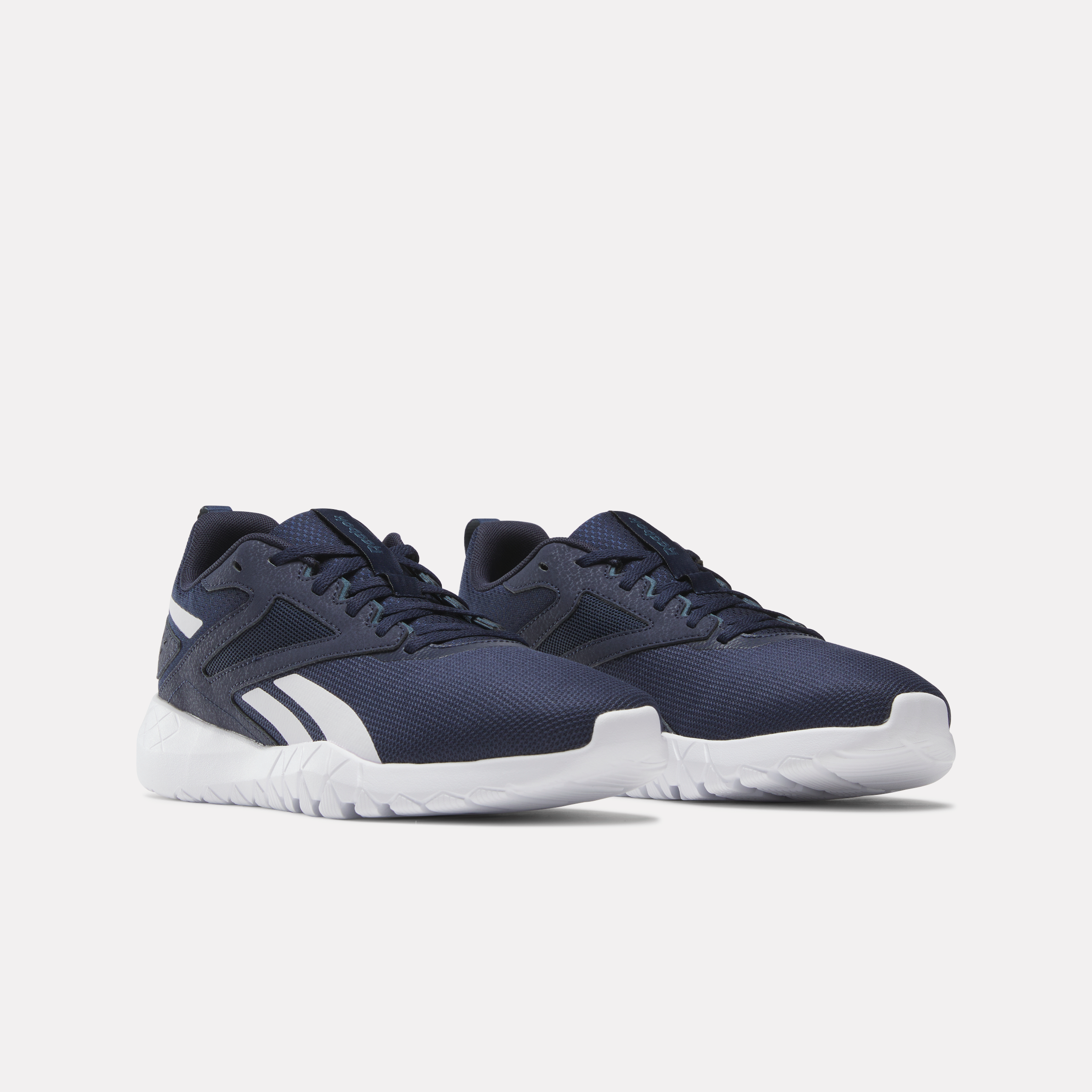 Trainingsschuh REEBOK "FLEXAGON ENERGY TR 4", Herren, Gr. 43, blau (navy), Synthetik, Textil, Schuhe