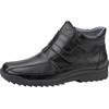 Winterboots WALDLÄUFER "Kai", Herren, Gr. 10,5 (45), schwarz, Nappaleder, elegant, Schuhe, mit Klettriemchen, H-Weite