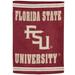 Florida State Seminoles 28" x 44" Double-Sided Embossed Suede House Flag