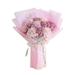 HIBRO Wisteria Artificial Flowers Garland Preserved Flower Pink Carnation Soap Bouquet Rose Flower Mother s Day Gift