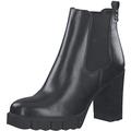 Tamaris Damen Klassische Stiefeletten, Frauen Stiefeletten,TOUCHit-Fußbett,uebergangsschuhe,uebergangsstiefel,flach,Boots,Bootee,Black,39 EU