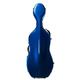 COYOUCO Cello Case, Cello Hard Case for 4/4 Full Size Cello Bag with Backpack Straps And Wheels, Blue