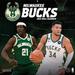 Milwaukee Bucks 2024 12'' x Team Wall Calendar