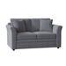 Braxton Culler Northfield 62" Flared Arm Loveseat w/ Reversible Cushions Cotton in Gray | 35 H x 62 W x 38 D in | Wayfair 550-019/0822-84