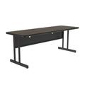 Correll, Inc. Computer Desk Wood/Metal in Brown | 29" H x 48" W x 24" D | Wayfair WS2448-01