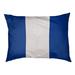 East Urban Home Las Vegas Dog Bed Pillow Metal in White/Blue | 7 H x 50 W x 40 D in | Wayfair 18B715FED9024379A740D709D024DE05