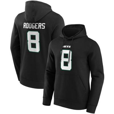 New York Jets Name & Number Hoodie - Aaron Rodgers - Herren Image