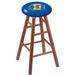 Holland Bar Stool NHL 30" Bar Stool Wood/Plastic/Acrylic in Yellow | Counter Stool (24" Seat Height) | Wayfair RC24MSMedMinWld
