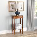 Lark Manor™ Dalzell 17.5" Console Table Wood in Brown | Wayfair 0E8A77002C9447668F8C2DE56C5CD127