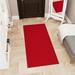 Red Rectangle 2' x 2'7" Area Rug - Ottomanson Waterproof Non-Slip Rubberback Ribbed Indoor/Outdoor Utility Rug Polyester | Wayfair SRT700-3X2